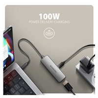 AXAGON RVC-HI8KPD, USB-C -> HDMI 2.1 redukce / adaptér, 8K/60Hz, 4K/144Hz, HDR10+, PD100W