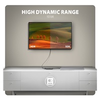 AXAGON RVC-HI8KPD, USB-C -> HDMI 2.1 redukce / adaptér, 8K/60Hz, 4K/144Hz, HDR10+, PD100W