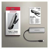 AXAGON RVC-HI8KPD, USB-C -> HDMI 2.1 redukce / adaptér, 8K/60Hz, 4K/144Hz, HDR10+, PD100W