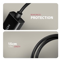 AXAGON RVD-HI20N, DisplayPort -> HDMI 2.0b redukce / adaptér, 4K/60Hz