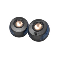 Creative PEBBLE X, stolní 2.0 reproduktory - černé - Poškozený obal (Komplet)