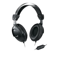 BAZAR - GENIUS sluchátka s mikrofonem HS-M505X, single jack, poškozený obal