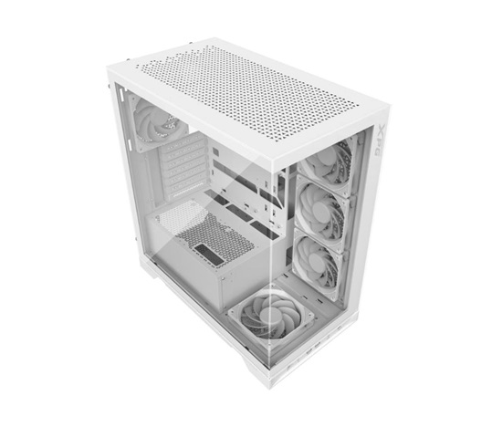 BAZAR - ADATA XPG case INVADER X Mid-Tower, bez zdroje, 5x 120mm Fan, Bílá, poškozený obal