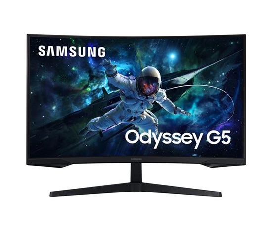 BAZAR - #SAMSUNG MT LED LCD Gaming Monitor 32" Odyssey LS32CG552EUXEN -prohnutý, VA,1ms,165Hz,2560x1440,HDMI,Display Por