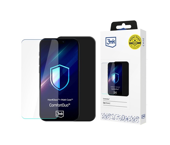 3mk ComfortDuo Matt Black pro Redmi Note 14 4G