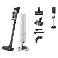 Samsung Bespoke Jet Plus Pet tyčový vysavač, akumulátorový, 86 dB, černá a bílá