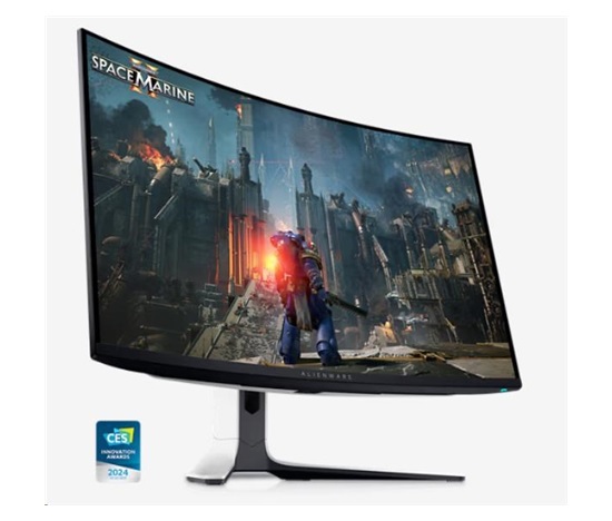 BAZAR DELL LCD AW3225QF - 31.6"/QD/OLED/QHD//3840 x 2160/16:9/240Hz/0.03ms/1mil:1/1000 cd/m2/HDMI/DP/VESA/3YNBD-poškoden