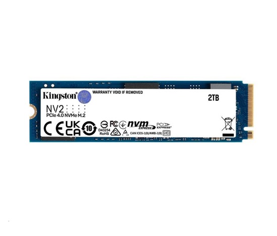 Kingston SSD 4TB (4000GB) NV3 M.2 2280 NVMe™ PCIe Gen (R: 6000MB/s; W: 5000MB/s)