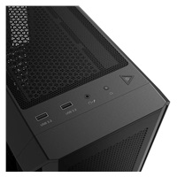 BAZAR - ADATA XPG case VALOR AIR PLUS Mid-Tower, bez zdroje, 4x 120mm Fan, Černá - Poškozený obal (Komplet)
