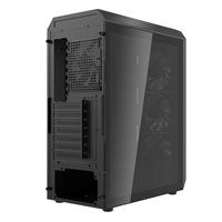 BAZAR - ADATA XPG case VALOR AIR PLUS Mid-Tower, bez zdroje, 4x 120mm Fan, Černá - Poškozený obal (Komplet)