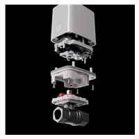 Ajax  WaterStop [1] ASP white (52267) - Dálkově ovládaný uzavírací ventil vody (1“)