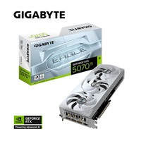 GIGABYTE VGA NVIDIA GeForce RTX 5070 Ti EAGLE OC ICE 16G, 16G GDDR7, 3xDP, 1xHDMI