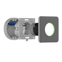 Ajax  SoloCover (smart) - Samostatný kryt zásuvky, bílá