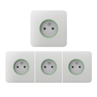 Ajax  SideCover (smart) - Boční kryt zásuvky, horizontální, bílá