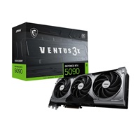 MSI VGA NVIDIA GeForce RTX 5090 32G VENTUS 3X OC, RTX 5090, 32GB GDDR7, 3xDP, 1xHDMI