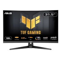 ASUS LCD TUF Gaming VG32WQ3B, 31.5" 2560x1440, 180Hz, 1ms, 350nits, Curved, FF, Repro, DP, HDMI, Audio, Vesa, Black