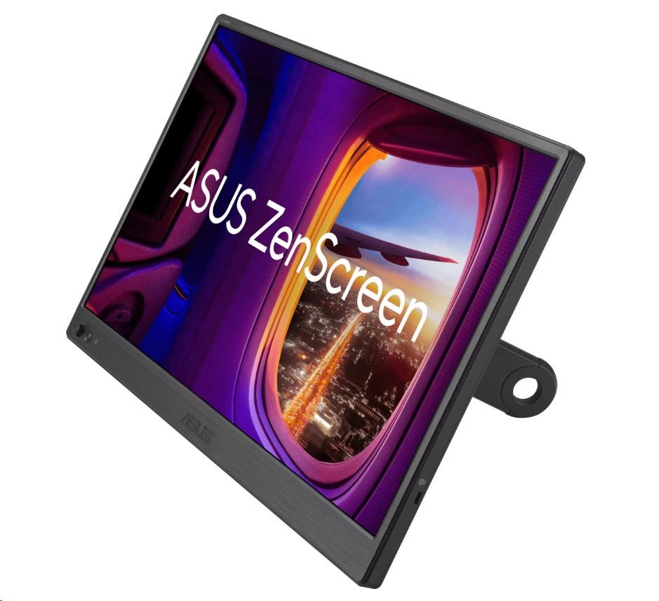 Obr. Přenosný USB monitor ASUS ZenScreen MB169CK – 16 palců (15,6 palce zobrazovací plochy), Full HD, IPS, dva porty USB typu C, Flicker Free, filtr modrého světla, antireflexní povrch, 360° stojánek 1742774a