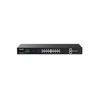 Tenda TEG1120P-16-150W (16xPoE 802.3af/at 10/100/1000Mbps, Uplink 2xRJ45 + 2xSFP) 130W