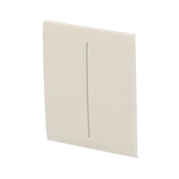 Ajax  CenterButton (2-gang) - Středové dvou tlačítko, slonová kost