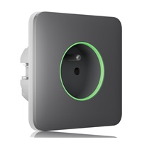 Ajax  SoloCover (smart) - Samostatný kryt zásuvky, šedá