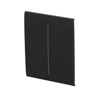 Ajax  CenterButton (2-gang) - Středové dvou tlačítko, černá