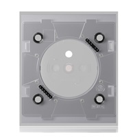 Ajax  CenterCover (smart) - Středový kryt zásuvky, horizontální, mlhová