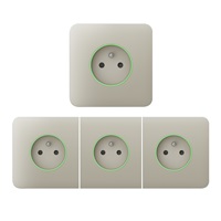 Ajax  SideCover (smart) - Boční kryt zásuvky, horizontální, slonová kost