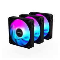 GIGABYTE ventilátor AORUS EZ CHAIN FAN 3-PACK, 3x120mm, černá