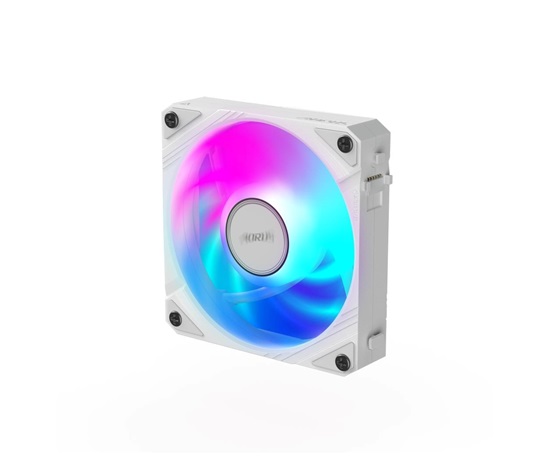 GIGABYTE ventilátor AORUS EZ CHAIN FAN ICE, 1x120mm, bílá