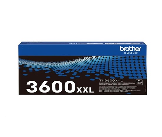 BAZAR - BROTHER Toner TN-3600XXL - 11 000 stran - Poškozený obal (Komplet)