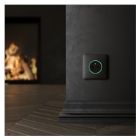 Ajax  SoloCover (smart) - Samostatný kryt zásuvky, černá