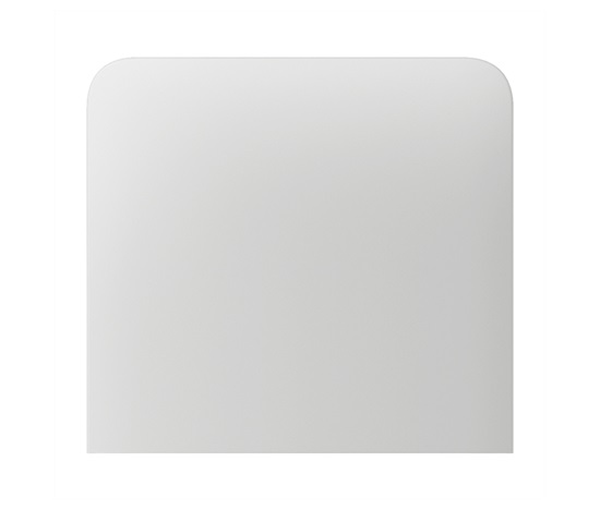 Ajax  SideButton (1-gang) vertical - Boční tlačítko, vertikální instalace, bílá