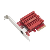 ASUS PCIe Adaptér XG-C100C V3, až 10Gbps, RJ45, červená