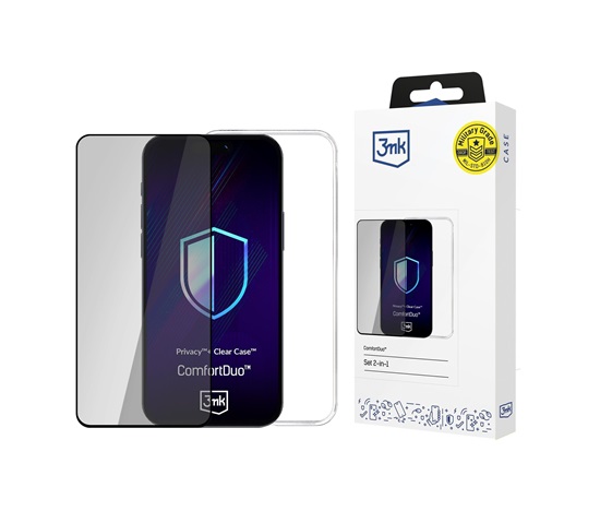3mk ComfortDuo Privacy Clear pro Apple iPhone 15 Plus
