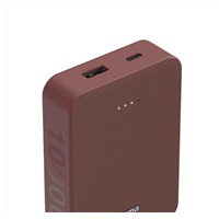 Hama Colour 10, powerbanka 10000 mAh, 3 A, výstup: USB-C, USB-A, červená