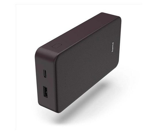 Hama Colour 20, powerbanka 20000 mAh, 3 A, výstup: USB-C, USB-A, slivková ( povidlová )