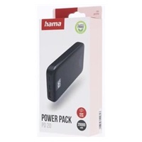 Hama PD 20 powerbanka, 20000 mAh, PD, Qualcomm, 3 výstupy: 2x USB-C, 1x USB-A, LED displej,