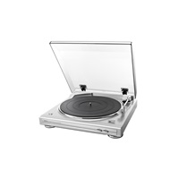 BAZAR - Denon DP-29F plně automatický gramofon, řemínkový pohon, zabudovaný MM předzesilovač stříbrný - Rozbaleno