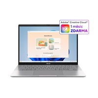 ASUS NTB Vivobook S14 (S3407CA-LY008W), Ultra 7 255H, 14" 1920 x 1200, 16GB, 1TB SSD, UHD, W11 Home, Cool Silver