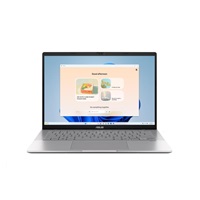 ASUS NTB Vivobook S14 (S3407CA-LY008W), Ultra 7 255H, 14" 1920 x 1200, 16GB, 1TB SSD, UHD, W11 Home, Cool Silver