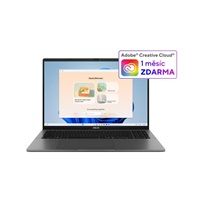 ASUS NTB Vivobook S16 (S3607CA-RP005W), Ultra 7 255H, 16" 1920 x 1200, 16GB, 1TB SSD, Intel, W11 Home, Matte Gray