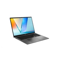 ASUS NTB Vivobook S16 (S3607CA-RP064W), Ultra 5 225H, 16" 1920x1200, 16GB, 1TB SSD, Intel, W11 Home, Matte Gray