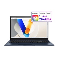 ASUS NTB Vivobook 15 (X1504VA-NJ2648W), i5-1334U, 15,6" 1920x1080, 16GB, 1TB SSD, Iris X, W11 Home, Quiet Blue