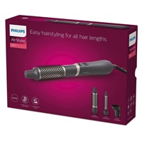 Philips Series 3000 BHA301/00 kulmofén, 800 W, 2 rychlosti, 3 teploty, 2 kartáče + koncentrátor