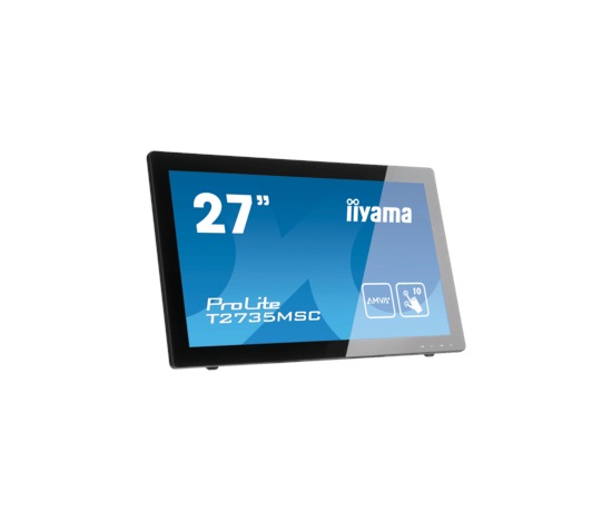 iiyama ProLite T2755QSC-B1, 68,6 cm (27''), Projected Capacitive, USB, kit (USB), black