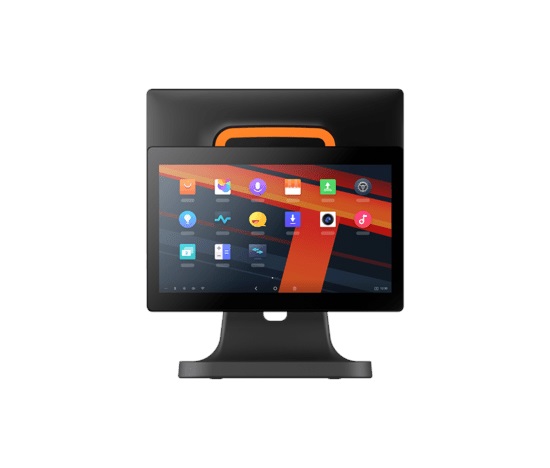 Sunmi T2s Lite, 39.6 cm (15,6''), Full HD, CD, USB, RS232, BT, Ethernet, Wi-Fi, Android, black, orange
