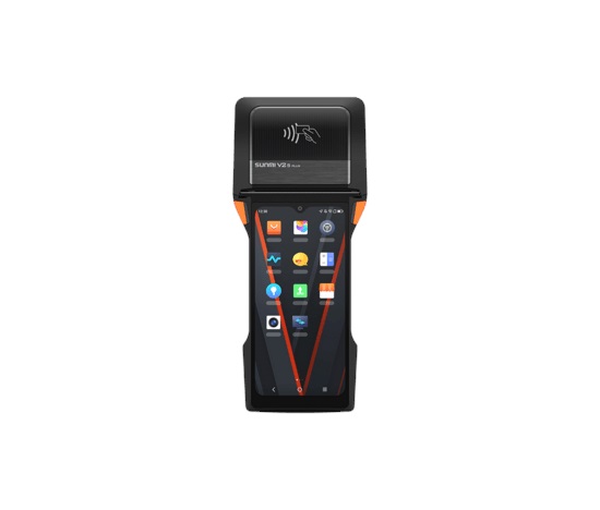 SUNMI V2s PLUS, GPS, USB-C, BT, Wi-Fi, 4G, NFC, Android, GMS