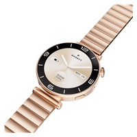 Garett Smartwatch ROSE zlatá, Solid steel