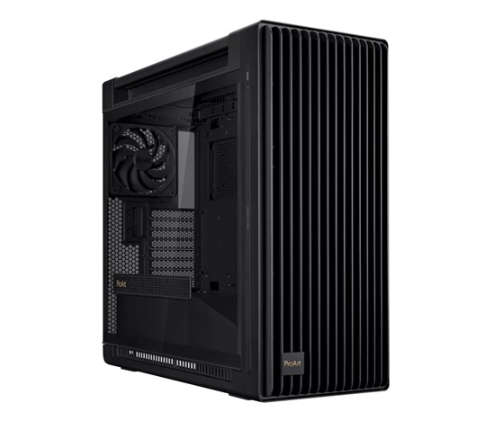 BAZAR - ASUS case PROART PA602 TG ARGB BLACK, Mid Tower, průhledná bočnice, černá - Poškozený obal (Komplet)