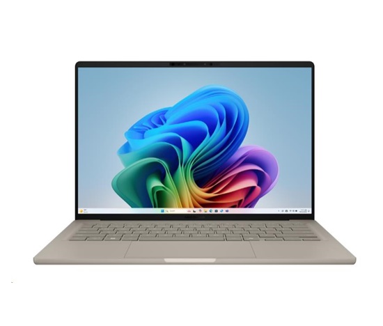 ASUS NTB Zenbook 14 (UX3407RA-OLED024X), X1E-78-100, 14" 1920 x 1200, 32GB, 1TB SSD, Adreno, W11 Pro, Beige